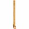 Ekena Millwork Eugene Rough Sawn Timber Gable Bracket, Western Red Cedar, 96"W x 60"H x 4"D x 4"F, 15/12 Pitch GBW096X60X0404EUG00RWR - alternate 4